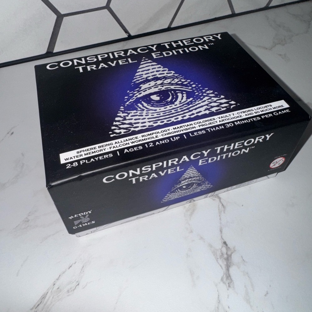 Conspiracy Theory Travel Edition Board Game